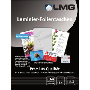 Produktbild für Laminierfolien LMG DIN A4