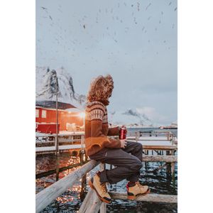 Produktbild für Thermobecher Thermos Stainless King Mug cranberry red, rot