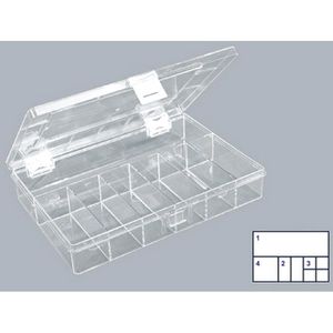 Produktbild für Sortimentskasten Hünersdorff PS-COMPACT, 613600