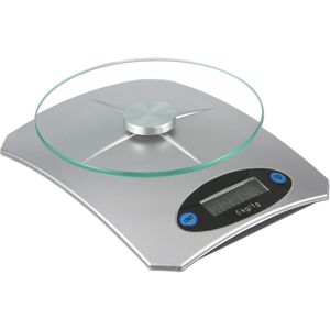 Küchenwaage Böttcher-AG Wiegeteller aus Glas