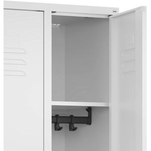 Produktbild für Spind CP-Möbel 80002-20 Classic PLUS, Doppelspind, weiß