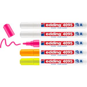 Produktbild für Kreidestifte Edding 4095-5999, Neonfarben sortiert