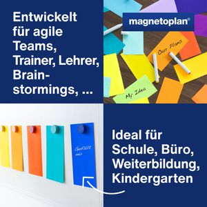 Produktbild für Moderationskarten Magnetoplan 112501540, Rainbow