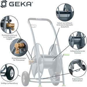 Produktbild für Schlauchwagen GEKA plus P80, 42.8503.9