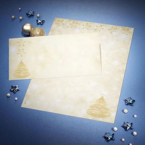 Produktbild für Weihnachtsbriefpapier Sigel DP083, Graceful Christmas