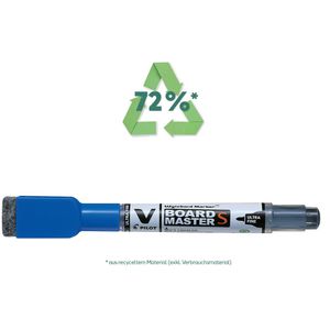 Produktbild für Whiteboardmarker Pilot V-Board Master S, blau