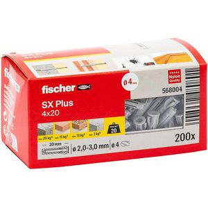 Dübel Fischer 568004, SX Plus
