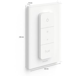 Produktbild für Funkschalter Philips-Hue V2, App-fähig, ZigBee, mit Batterie
