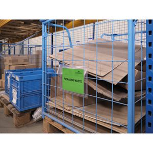Produktbild für Kennzeichnungstasche Durable 118719, A5 quer