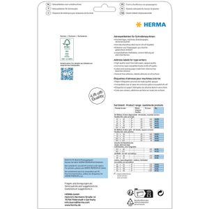 Produktbild für Adressetiketten Herma 4433, weiß