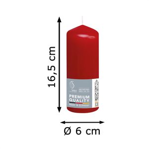 Produktbild für Kerzen Gala Typ 60/165, Stumpenkerze