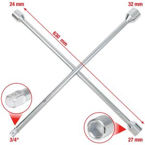 Produktbild für Radkreuz KS-Tools 518.1155, für LKW