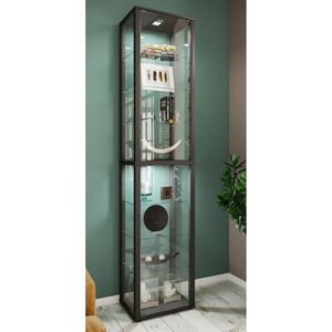 Produktbild für Glasvitrine VCM Kavisa XL, stehend