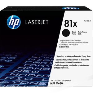 Toner HP 81X, CF281X schwarz