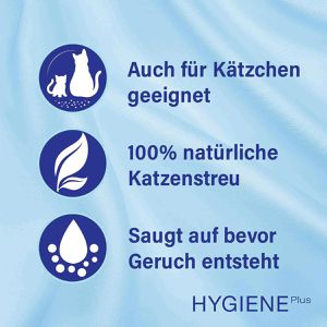 Produktbild für Katzenstreu Catsan Hygiene Plus, aus Quarzsand und Kalk