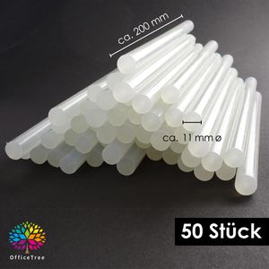 Produktbild für Heißklebesticks OfficeTree transparent