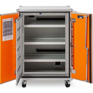 Produktbild für Akku-Ladeschrank CEMO Premium Plus 8/10, mit 18 Steckdosen