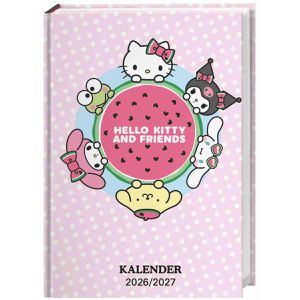 Produktbild für Schülerkalender Heye 23637, Hello Kitty, Schuljahr 2026/2027