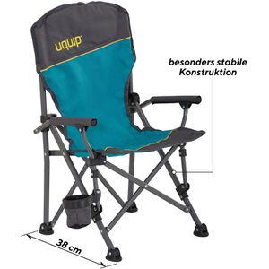 Produktbild für Campingstuhl Uquip KIRBY, 244006, blau, bis 60 kg