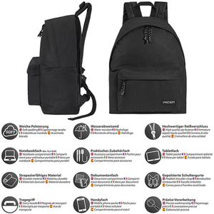 Produktbild für Rucksack Pedea Style, 66070001, 40 cm
