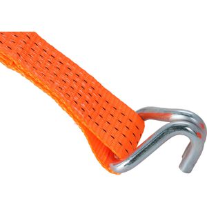 Produktbild für Spanngurt Feldtmann TECTOR, orange, mit Haken &amp; Ratsche