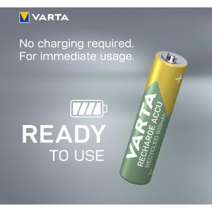 Produktbild für Akku Varta Recycled 56813, 1,2 V, 800 mAh