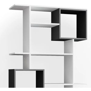 Produktbild für Bücherregal Vicco Cube, weiß / anthrazit