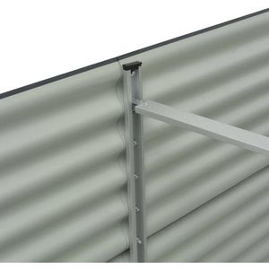 Produktbild für Hochbeet vidaXL 45523, aus verzinktem Stahl