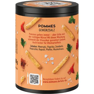 Produktbild für Gewürzmischung Ostmann Lets's Do Pommes