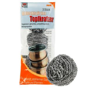 Topfkratzer Reinex Edelstahlspiralen Super Fix 15 g