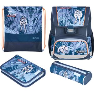 Schulranzen Herlitz Loop Plus TechMech, 4-teilig