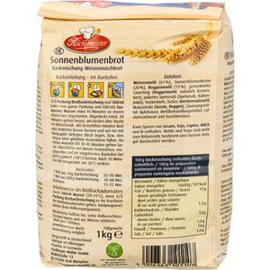 Produktbild für Brotbackmischung Küchenmeister Sonnenblumenbrot