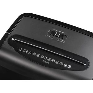 Produktbild für Aktenvernichter Hama 50589 Prime M80, schwarz