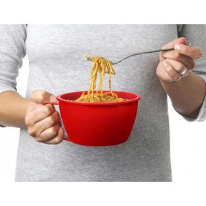 Produktbild für Mikrowellengeschirr Sistema 1109, rot, aus Kunststoff