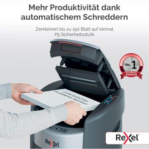 Produktbild für Aktenvernichter Rexel 2025150MEU ShredMax Autofeed+ 150M