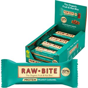 Produktbild für Proteinriegel Raw-Bite 12 Riegel, BIO