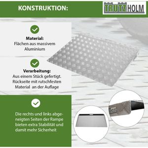Produktbild für Auffahrrampe Trutzholm 35861, Türschwellenrampe