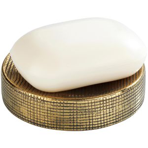 Produktbild für Seifenschale Wenko Rivara Gold 24402100, gold