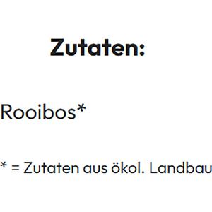 Produktbild für Tee Lebensbaum Rooibos (koffeinfrei), BIO