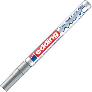 Produktbild für Lackmarker Edding 751, gold und silber