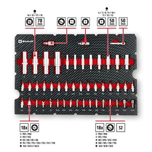Produktbild für Werkzeugkoffer Einhell E-Case Werkstatt, 370514