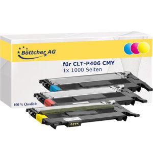 Produktbild für Toner Böttcher-AG für Samsung CLT-P406 CMY Multipack