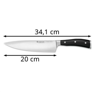 Produktbild für Kochmesser Wüsthof Classic Ikon 1040330120, Kunststoffgriff