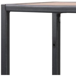 Produktbild für Wandregal AC-Design Seaford, schwarz / wildeiche