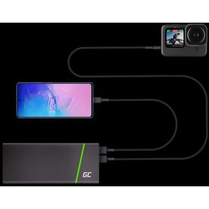 Produktbild für Ladekabel Green-Cell GC PowerStream, schwarz, 2m