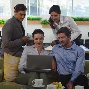 Produktbild für Laptopkissen Relaxdays 10024100, mit Schaumstofffüllung