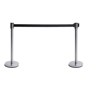 Produktbild für Personenleitsystem Showdown-Displays Economy, silber