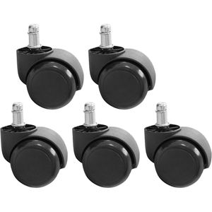 Stuhlrollen AMSTYLE SPM1.914, 5 Stück