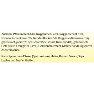 Produktbild für Brotbackmischung Aurora Kornbrot