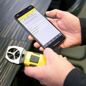 Produktbild für Anemometer Trotec BA16WP, mit Flügelrad